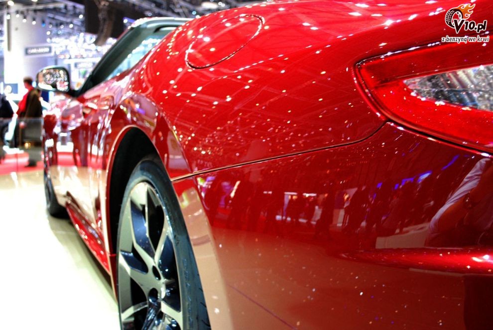 Maserati GranCabrio Sport na targach w Genewie
