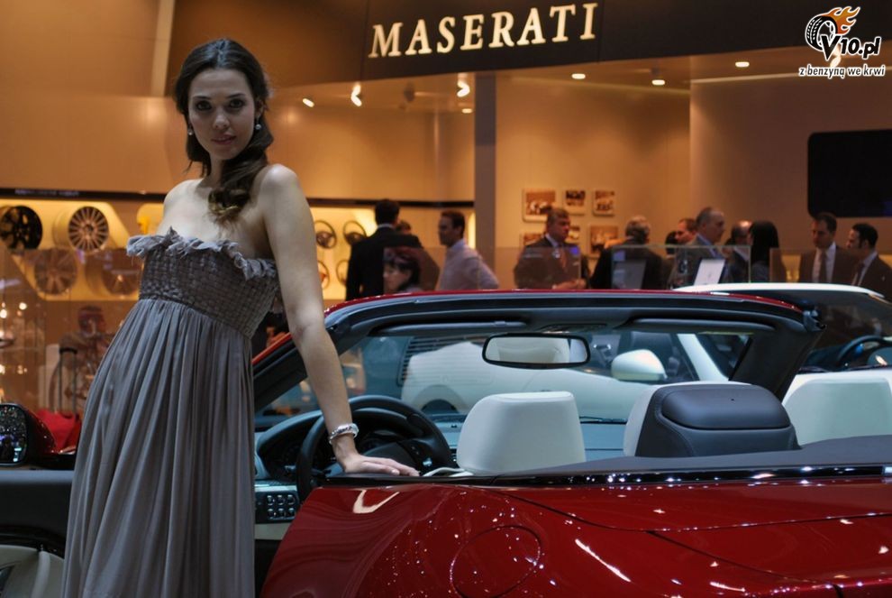 Maserati GranCabrio Sport na targach w Genewie