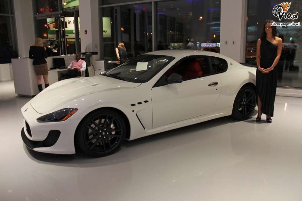 Maserati GranTurismo MC na targach w Nowym Jorku 2011