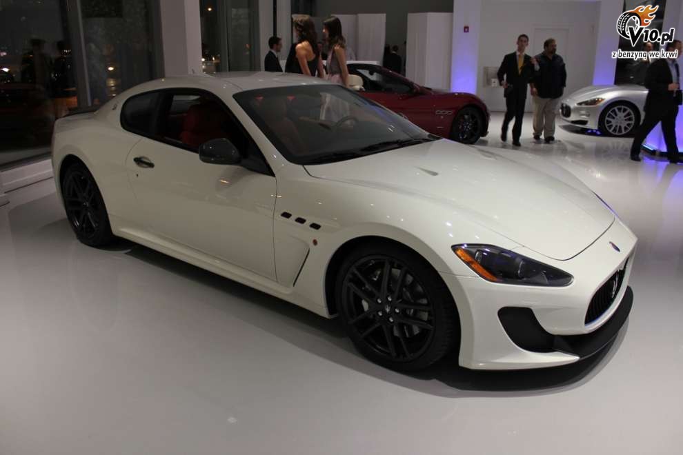 Maserati GranTurismo MC na targach w Nowym Jorku 2011