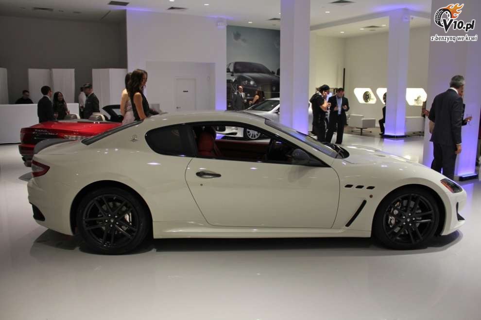 Maserati GranTurismo MC na targach w Nowym Jorku 2011