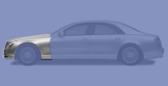 Maybach po face liftingu - szkic projektowy