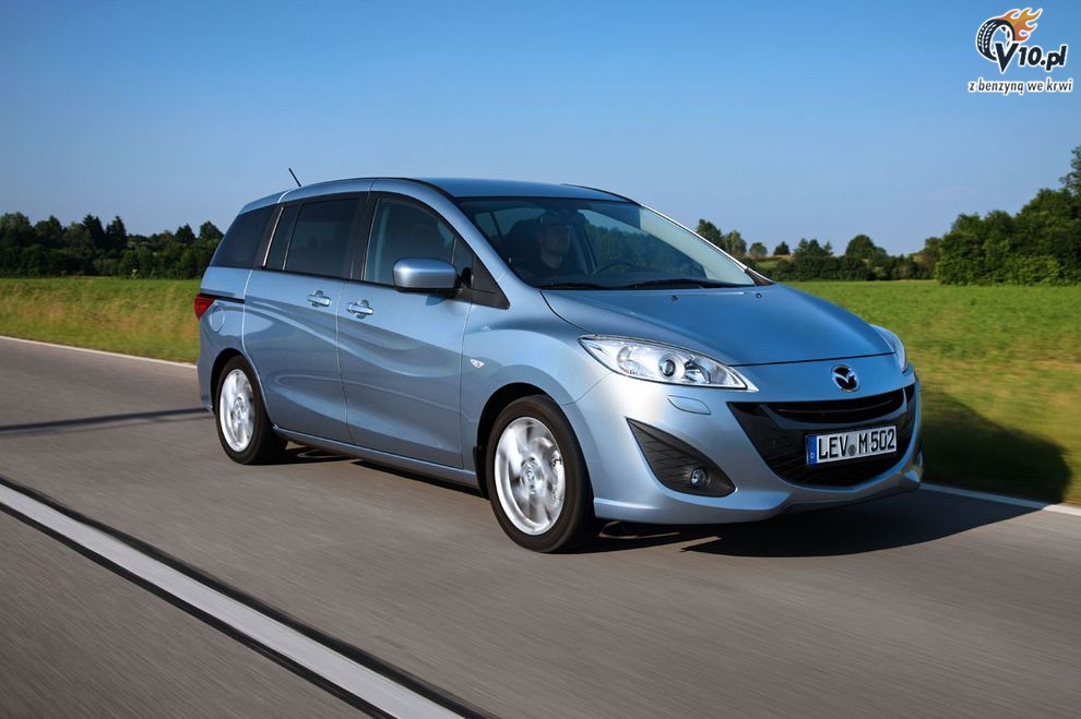 Mazda 5 najlepszym autem klasy van