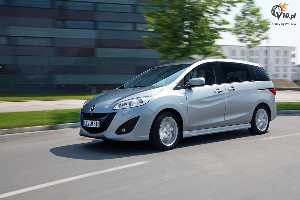 Mazda 5 najlepszym autem klasy van