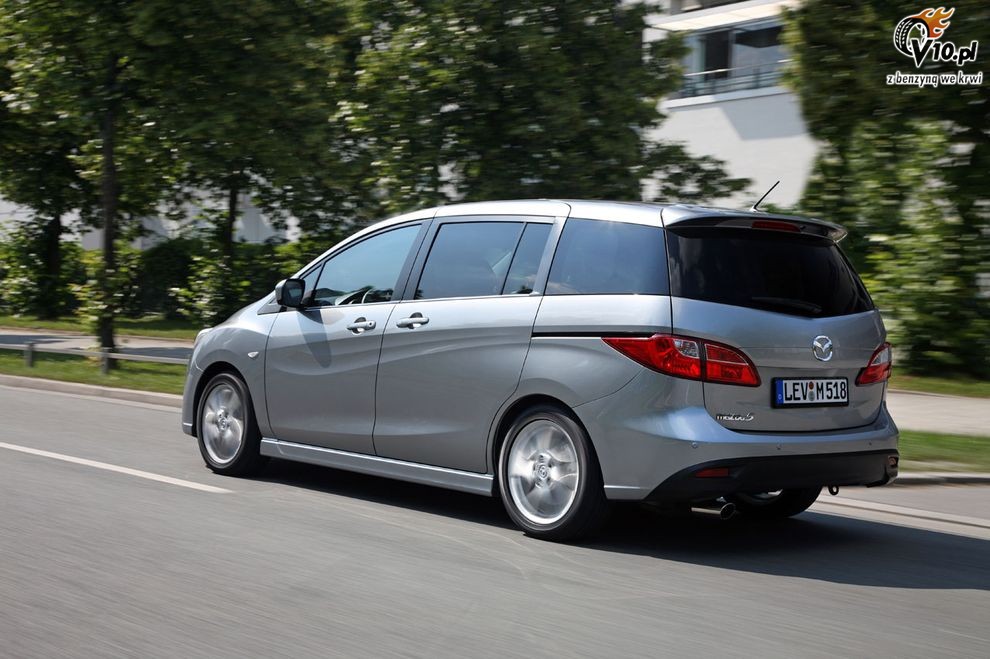 Mazda 5 najlepszym autem klasy van