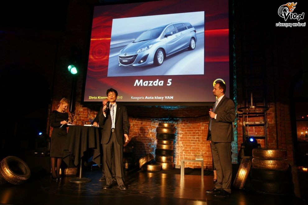 Mazda 5 najlepszym autem klasy van