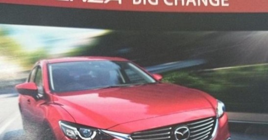 Mazda 6/Atenza face lifting