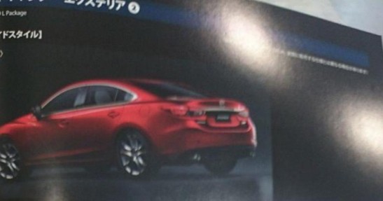 Mazda 6/Atenza face lifting