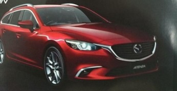 Mazda 6/Atenza po face liftingu - pierwsze przecieki