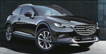Mazda CX-4 Coupe na wizualizacji