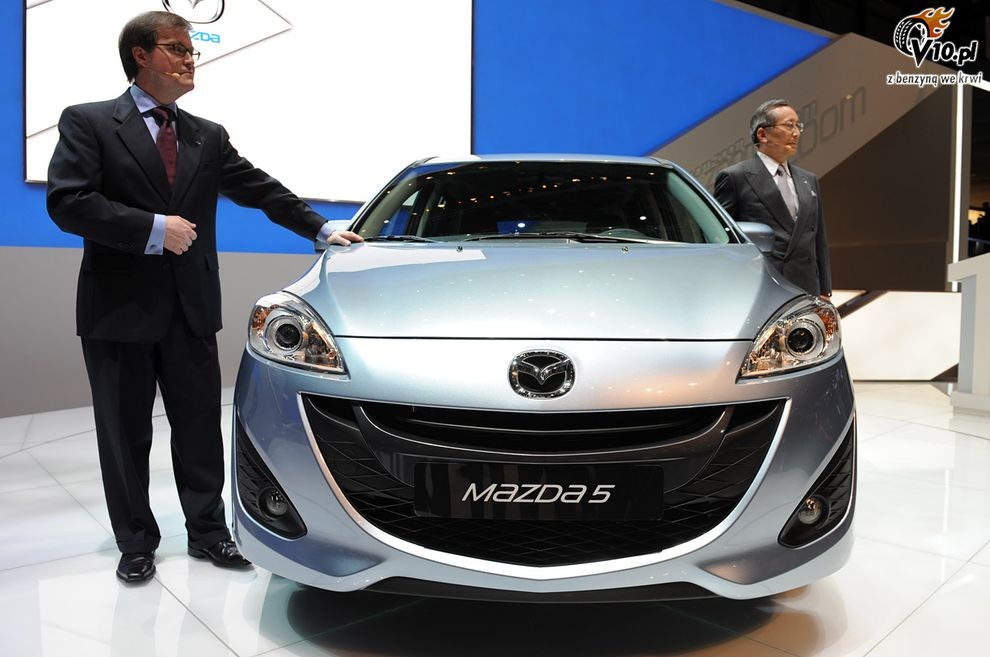 Nowa Mazda 5 - Geneva Motor Show 2010