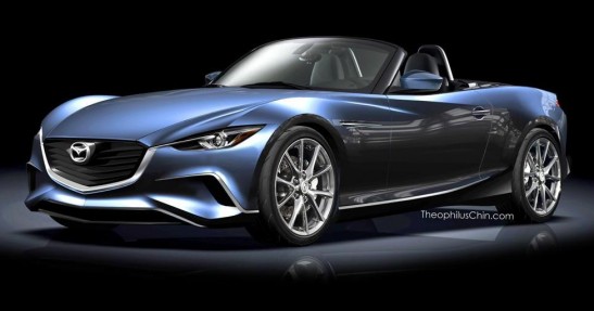 Mazda MX-5 2015 - wizualizacja