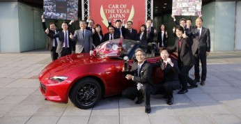 Mazda MX-5 z tytułem Samochodu Roku 2015 w Japonii