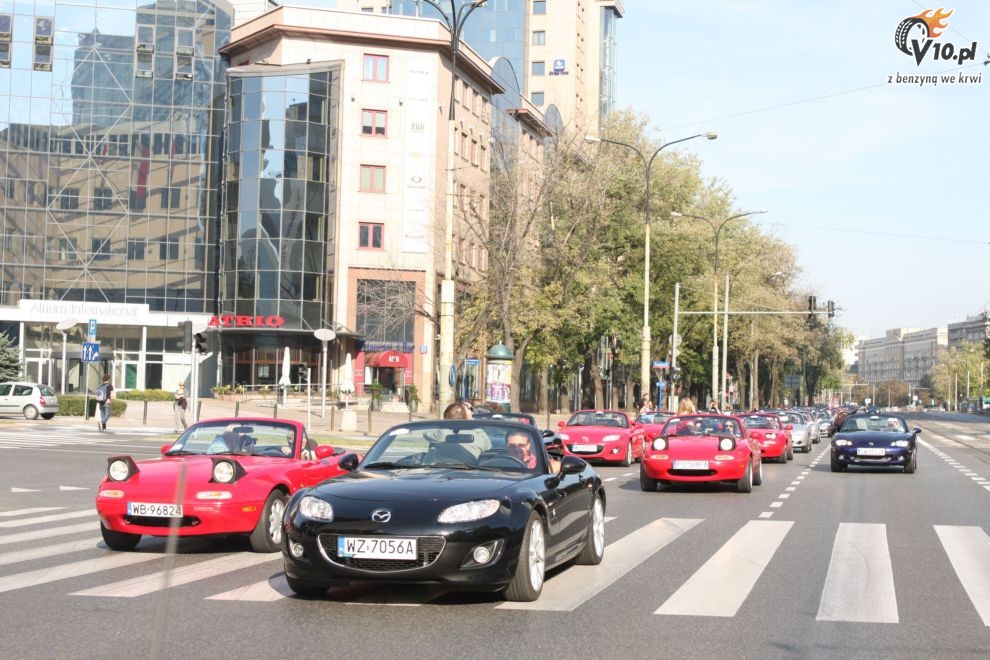 Mazda MX-5 - oglnopolski zlot w Warszawie