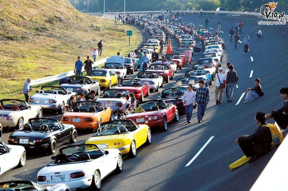 Mazda MX-5/Miata - zlot w Japonii