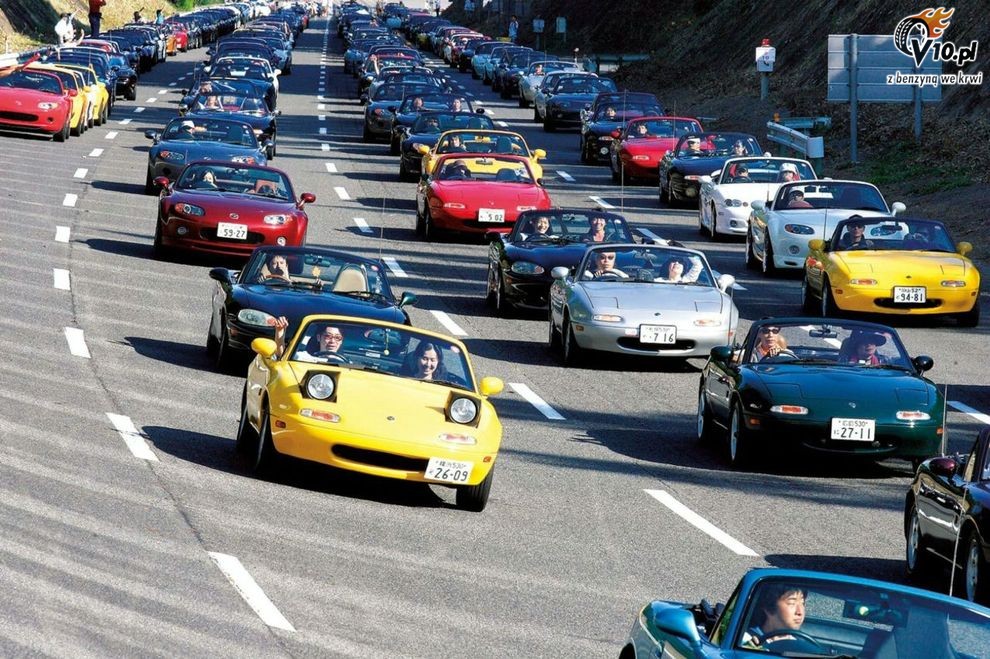 Mazda MX-5/Miata - zlot w Japonii