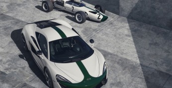 McLaren 570S ubrany w barwy Formuły 1 z lat 60-tych