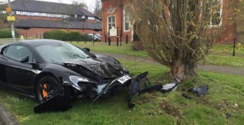 McLaren 650S został rozbity kilka minut po zakupie