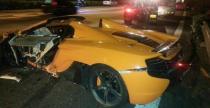 McLaren 650S - wypadek