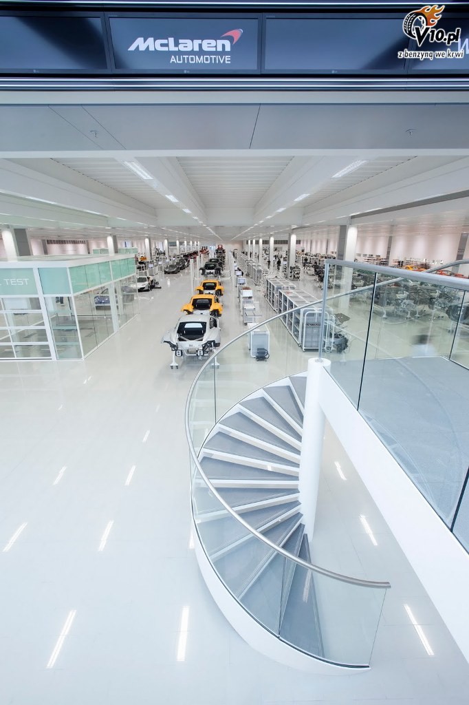 McLaren - centrum produkcyjne