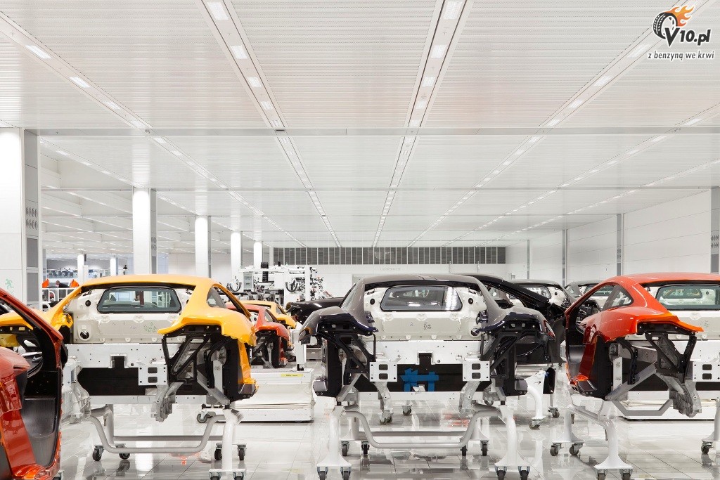 McLaren - centrum produkcyjne