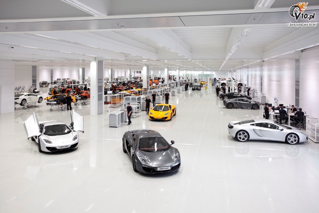 McLaren - centrum produkcyjne