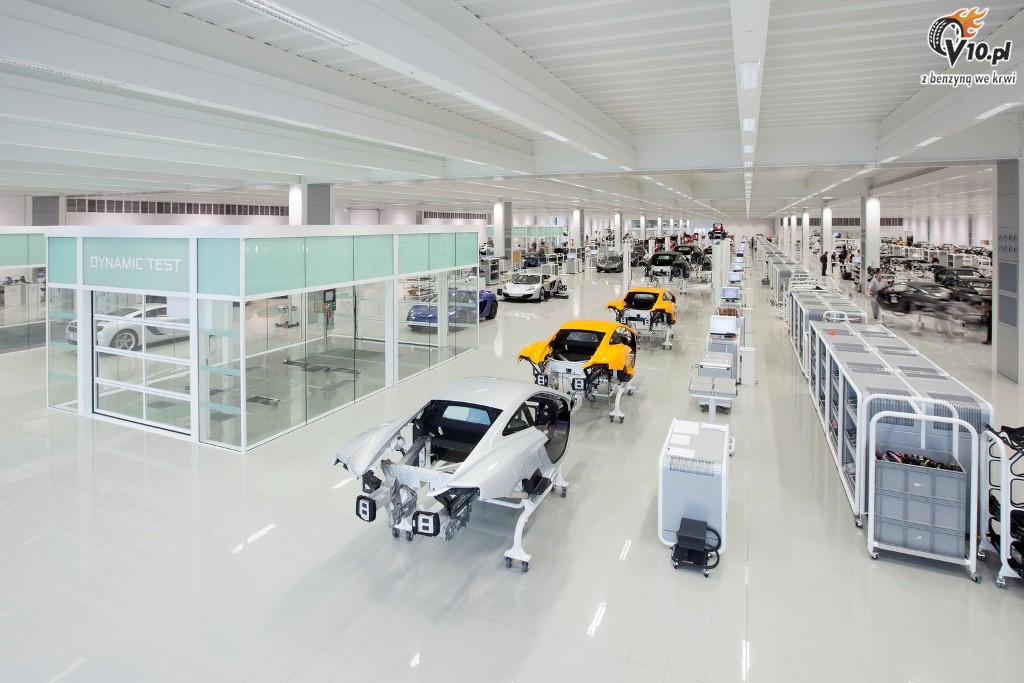 McLaren - centrum produkcyjne