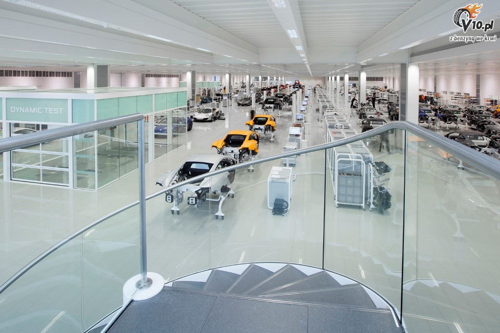 McLaren - centrum produkcyjne