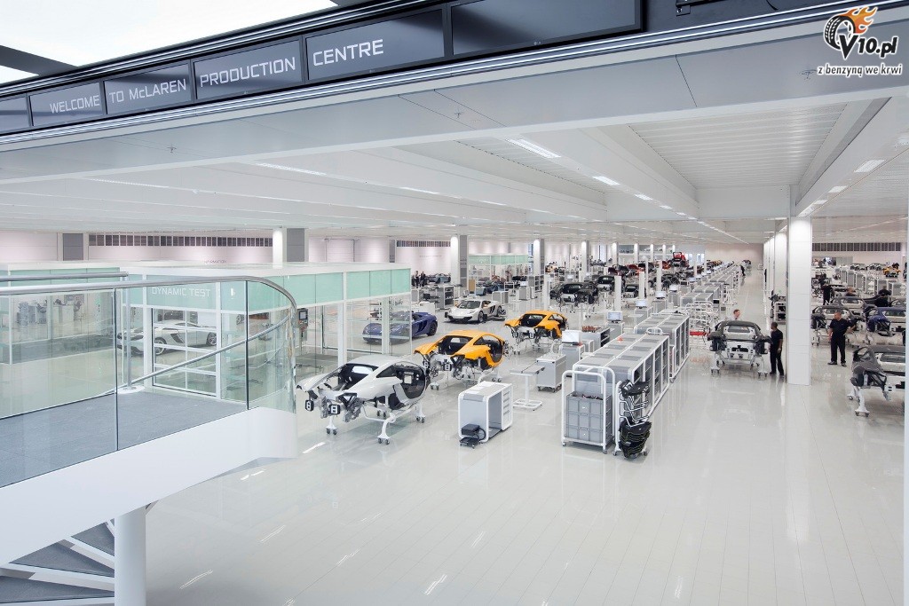 McLaren - centrum produkcyjne