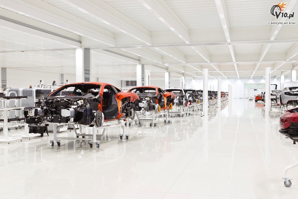 McLaren - centrum produkcyjne