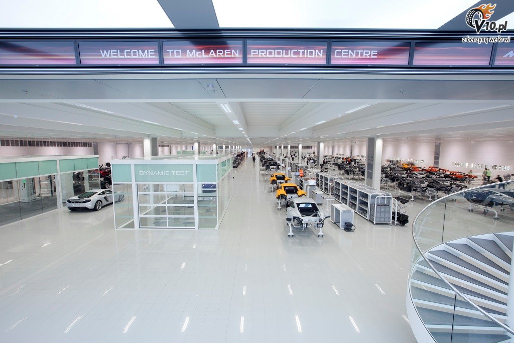 McLaren - centrum produkcyjne