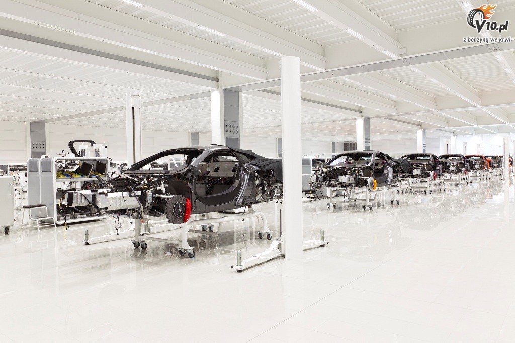 McLaren - centrum produkcyjne