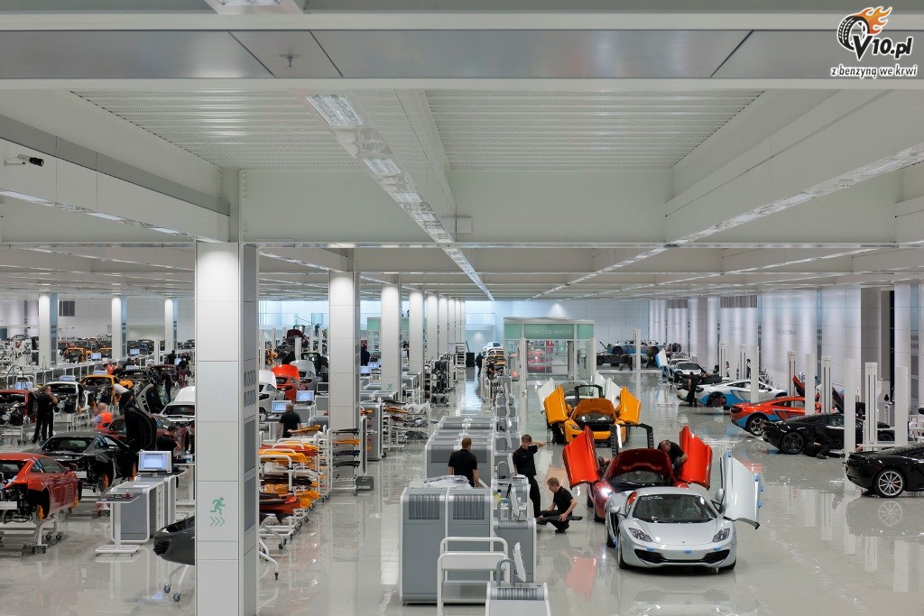 McLaren - centrum produkcyjne