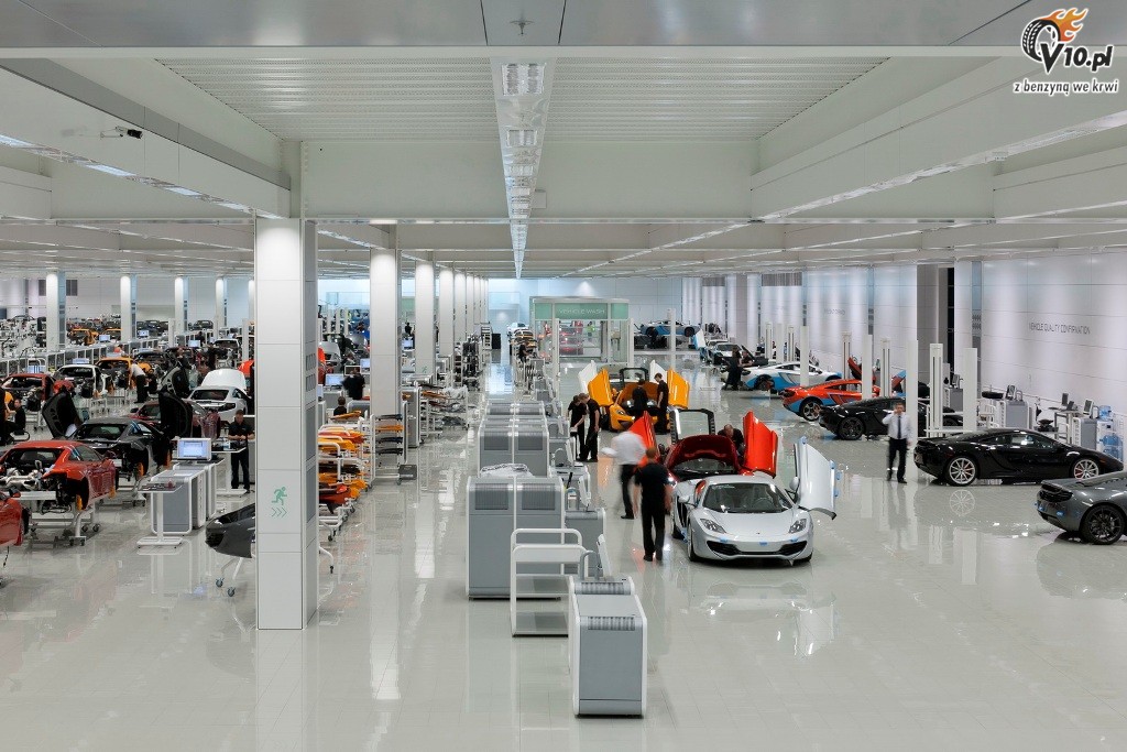 McLaren - centrum produkcyjne