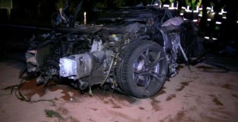 McLaren MP4-12 C został rozbity przy 240 km/h