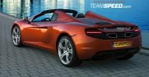 McLaren MP4-12C Spider - wizualizacja