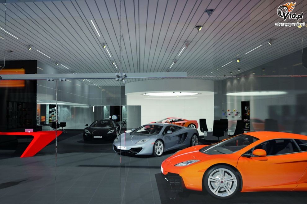 Nowy McLaren MP4-12C - punkt sprzeday