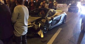 McLaren P1 został rozbity w Chinach