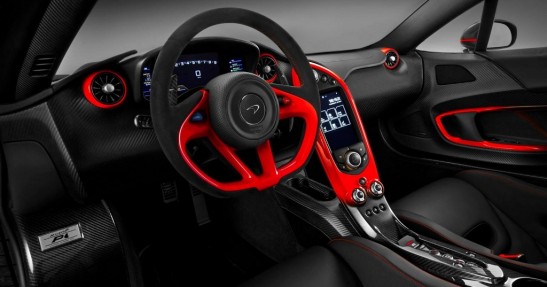 McLaren P1 MSO Black Red