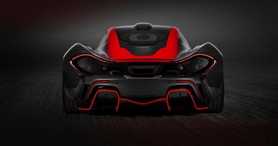 McLaren P1 MSO Black Red