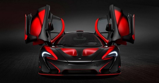 McLaren P1 MSO Black Red