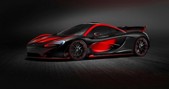 McLaren P1 MSO Black Red