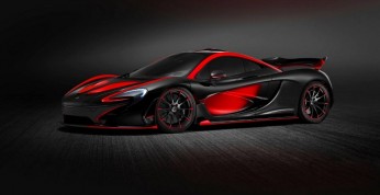 McLaren P1 MSO Black Red - w piekielnym klimacie