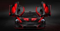 McLaren P1 MSO Black Red