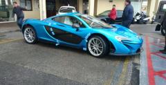 McLaren P1 SLR Blue