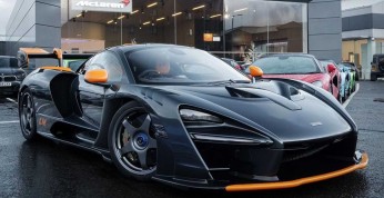 McLaren Senna LM przyłapany w Glasgow