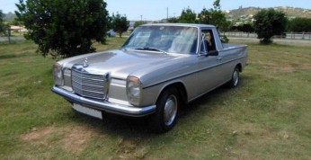 Mercedes 220D Pickup z V8 Lexusa pod maską