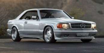Mercedes 560 SEC 6,0 AMG w poszerzonym wydaniu trafi na aukcję