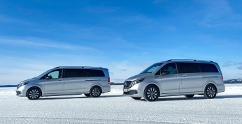 Mercedes EQV - zakończono zimowe testy elektrycznego vana
