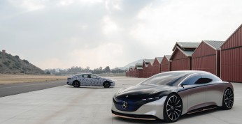 Mercedes EQS - oficjalne zdjęcia produkcyjnego prototypu z konceptem